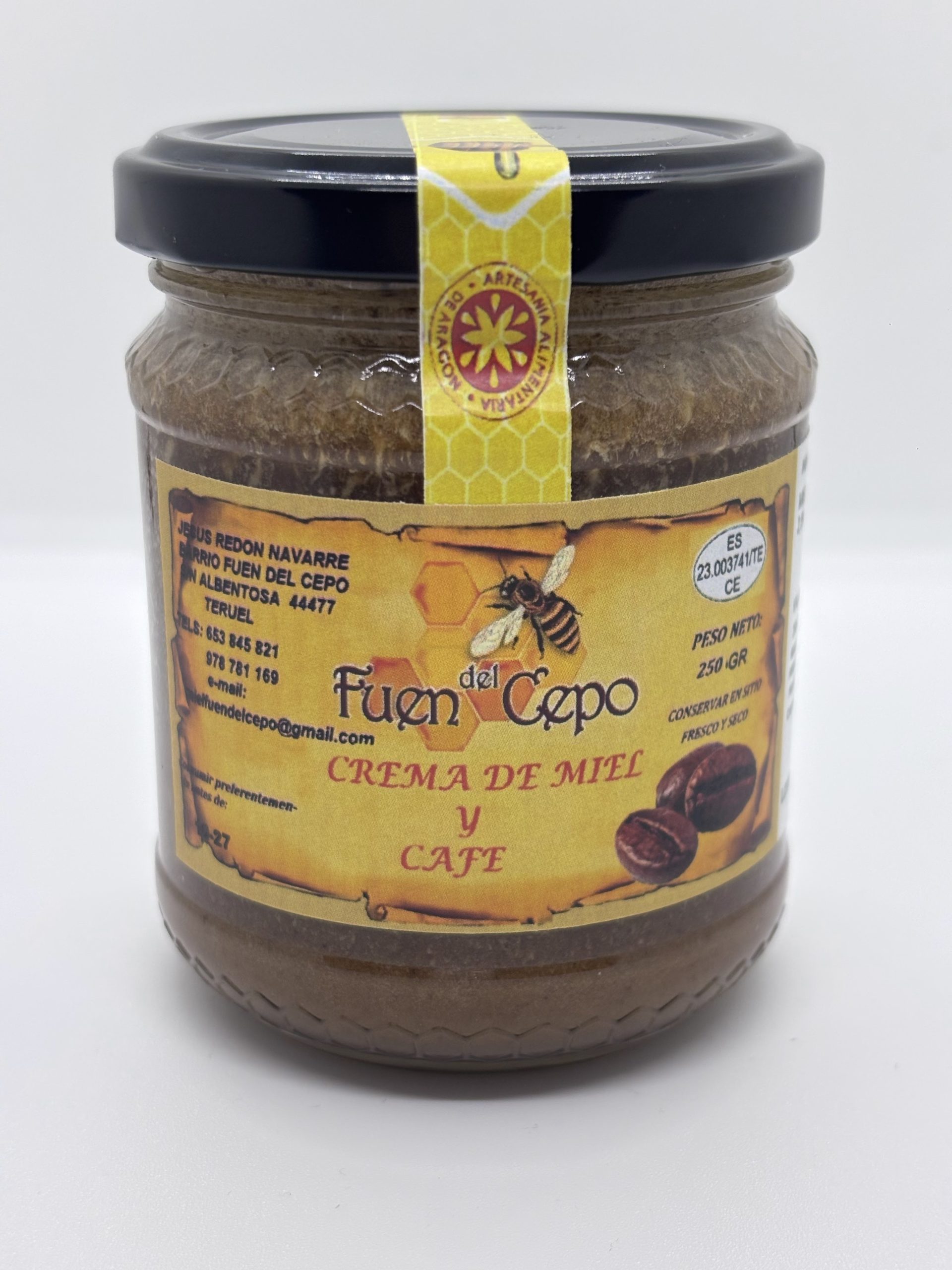 CREMA DE MIEL Y CAFE - Imagen 2