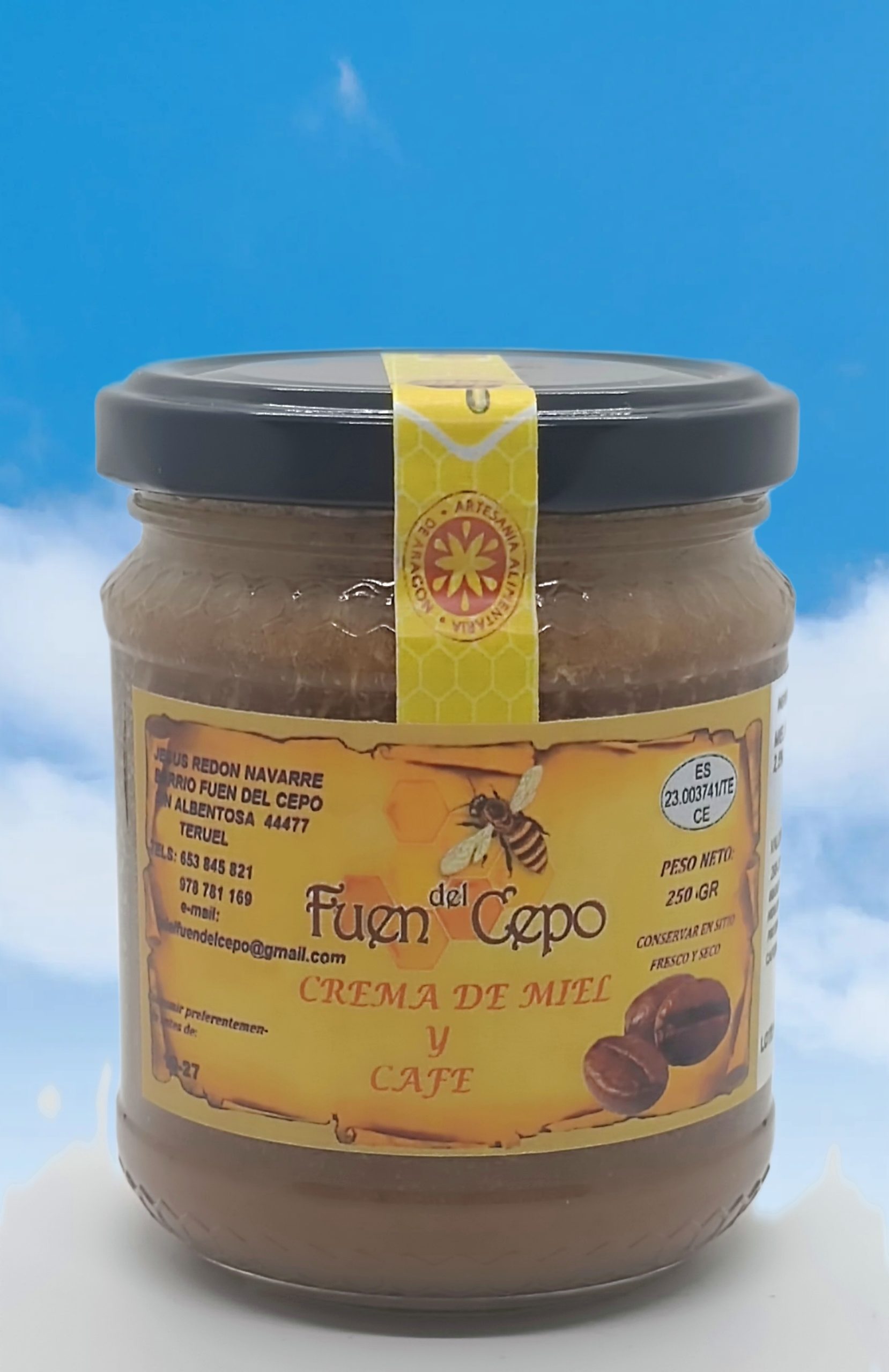 CREMA DE MIEL Y CAFE - Imagen 4