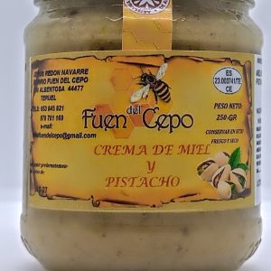 CREMA DE MIEL Y PISTACHO