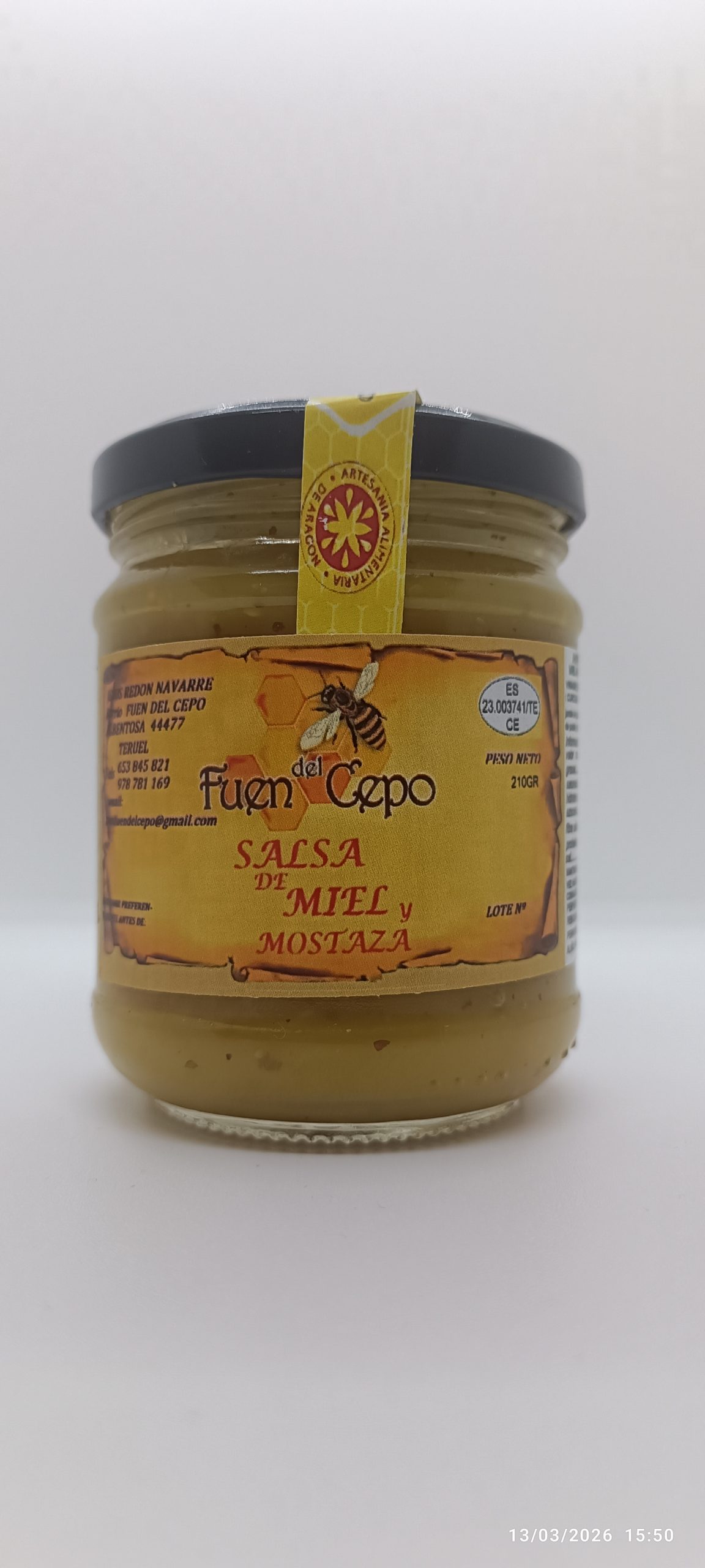 MIEL CREMA NARANJA Y CANELA - Imagen 2