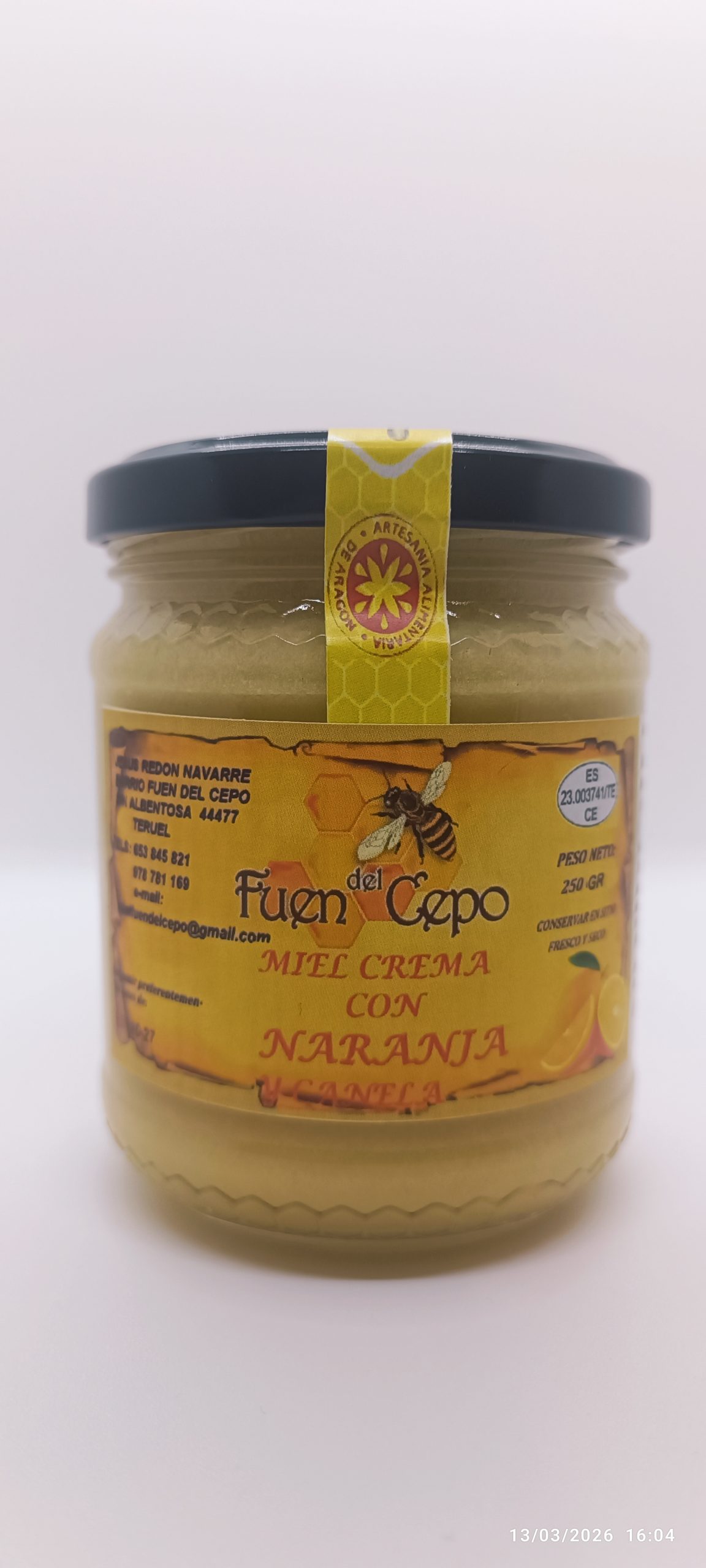 MIEL CREMA NARANJA Y CANELA - Imagen 6