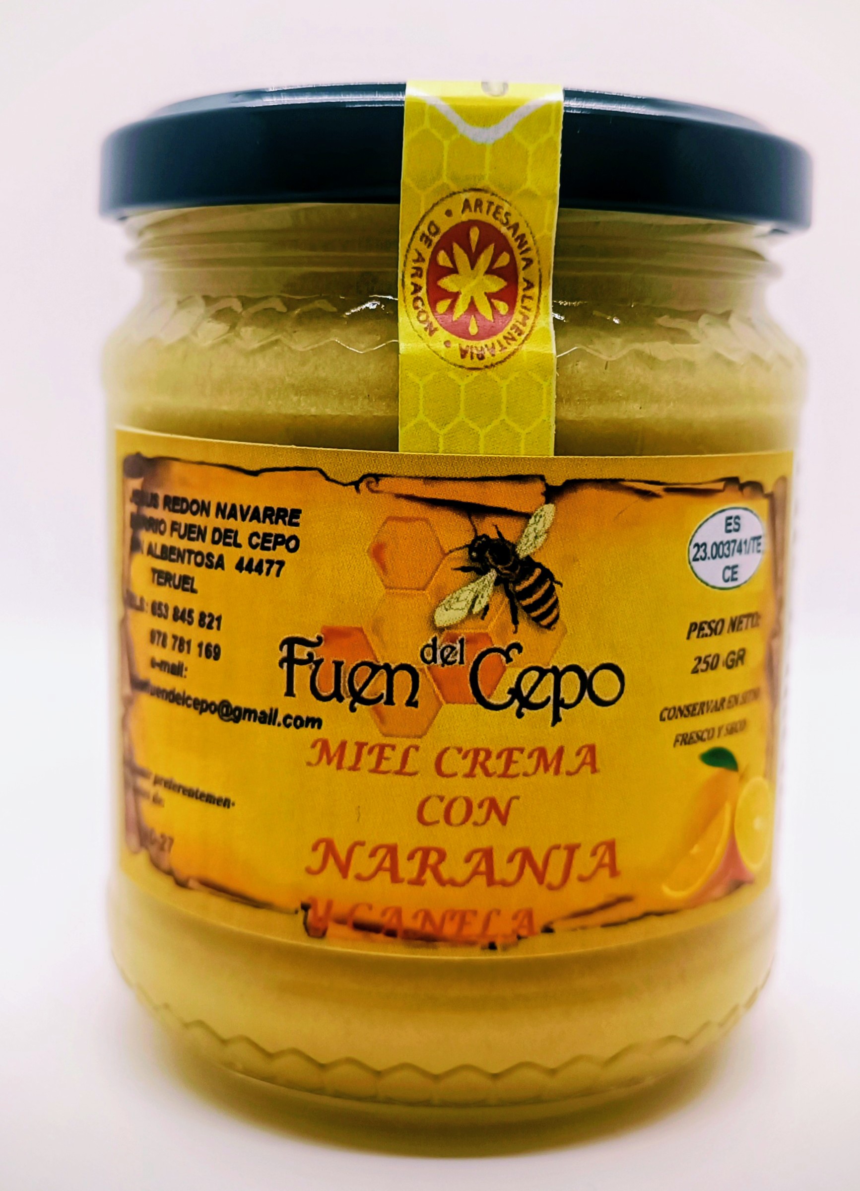 MIEL CREMA NARANJA Y CANELA - Imagen 8