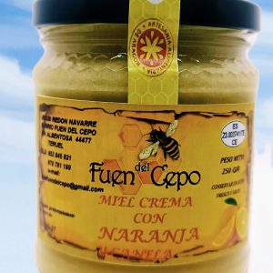 MIEL CREMA NARANJA Y CANELA