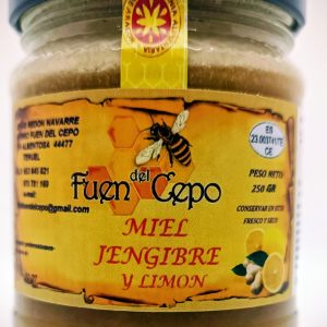 MIEL JENGIBRE Y LIMON